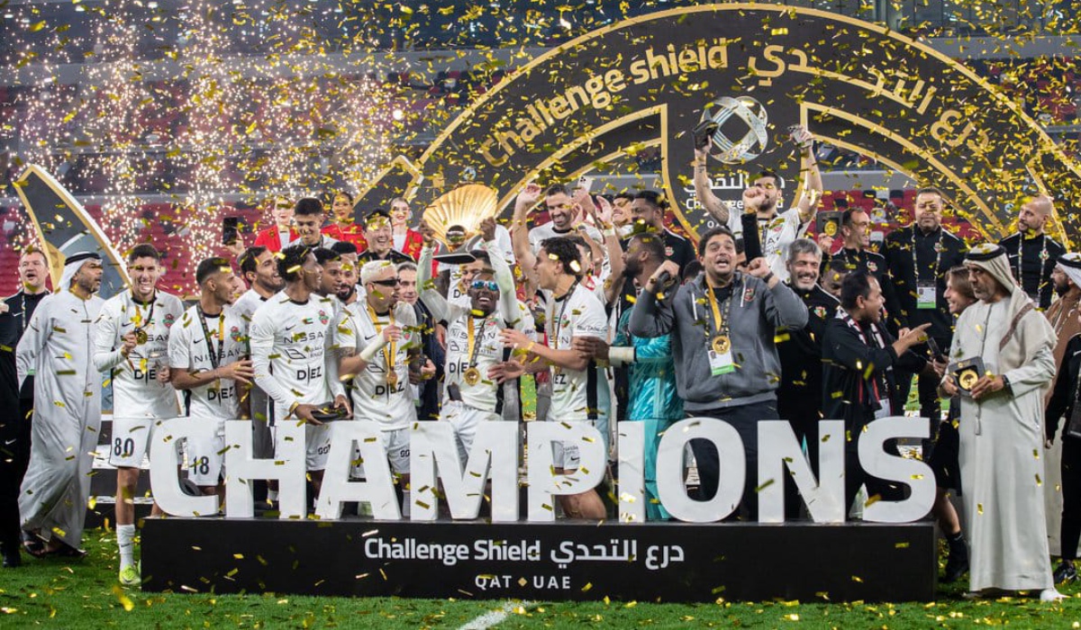 Qatar-UAE Super Cup: UAE's Shabab Al Ahli Secure Challenge Sheild Trophy